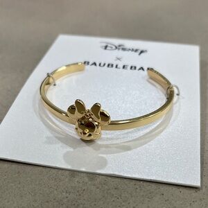 BaubleBar Gold Minnie Cuff Bracelet